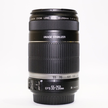 Used Canon EF-S 55-250mm f4-5.6 IS lens