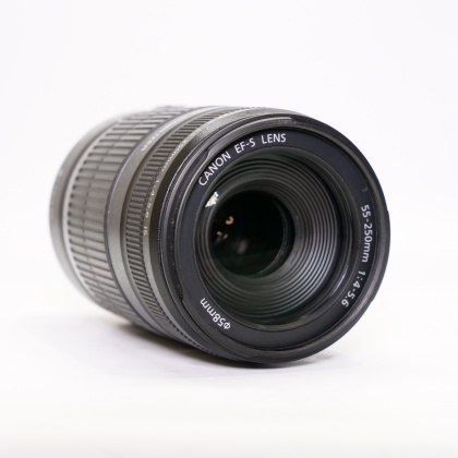 Used Canon EF-S 55-250mm f4-5.6 IS lens