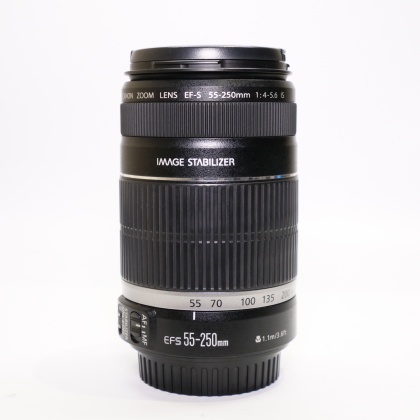 Used Canon EF-S 55-250mm f4-5.6 IS lens