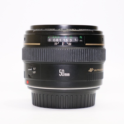 Used Canon EF 50mm f1.4 USM lens