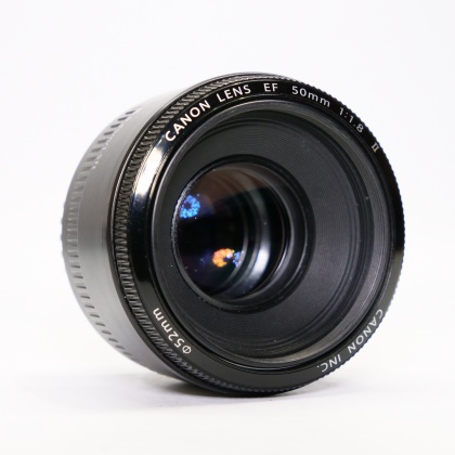 Used Canon EF 50mm f1.8 II lens