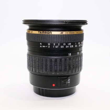 Used Tamron 11-18mm f4.5-5.6 lens for Canon EOS