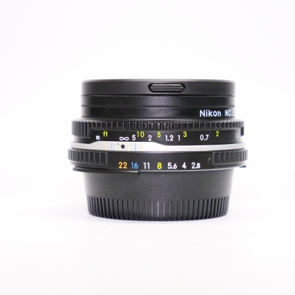 Used Nikon 45mm f2.8 P lens, black Used Nikon 45mm f2.8 P lens, black