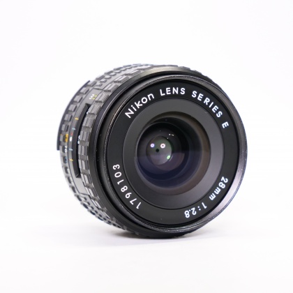 Used Nikon 28mm f2.8 Series E lens Used Nikon 28mm f2.8 Series E lens