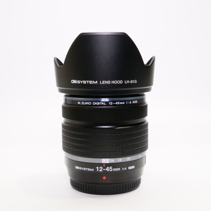 Used OM System M.ZUIKO Digital ED 12-45mm f4.0 Pro lens
