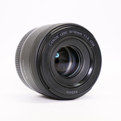 Used Canon RF 50mm f1.8 STM lens