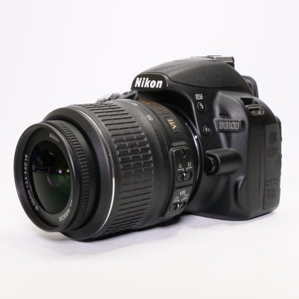 Used Nikon D3100 DSLR with 18-55mm VR lens