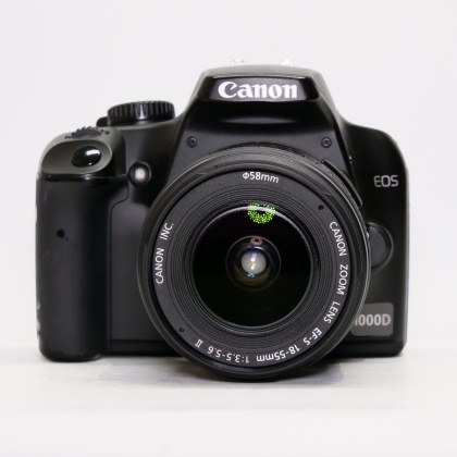 Used Canon EOS 1000D DSLR with 18-55mm lens