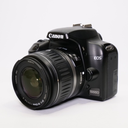 Used Canon EOS 1000D DSLR with 18-55mm lens