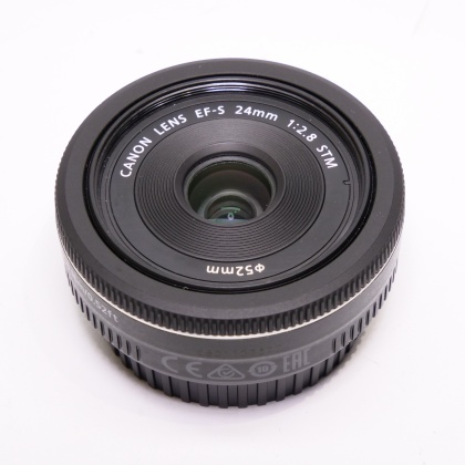Used Canon EF-S 24mm f2.8 STM lens