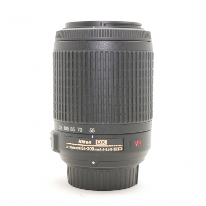 Used Nikon AF-S 55-200mm f4-5.6 G ED DX VR lens