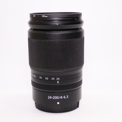 Used Nikon NIKKOR Z 24-200mm f4-6.3 VR lens Used Nikon NIKKOR Z 24-200mm f4-6.3 VR lens