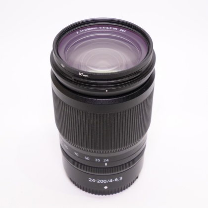Used Nikon NIKKOR Z 24-200mm f4-6.3 VR lens Used Nikon NIKKOR Z 24-200mm f4-6.3 VR lens