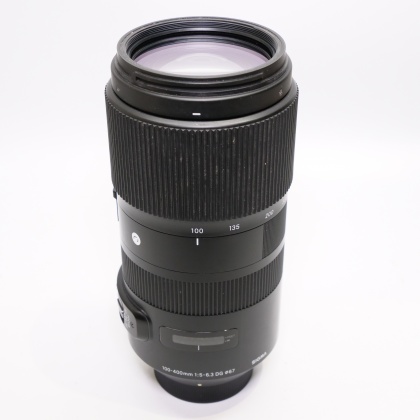 Used Sigma 100-400mm f5-6.3 DG contemporary lens for Nikon