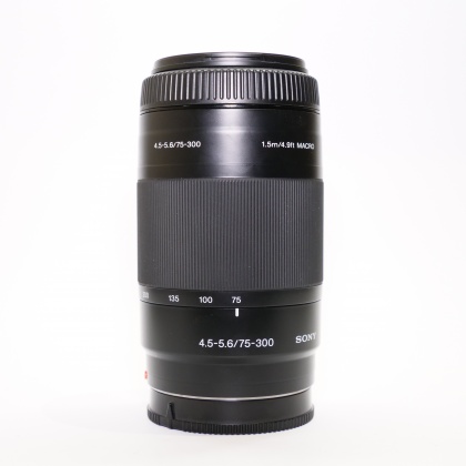 Used Sony SAL 75-300mm f4.5-5.6 lens