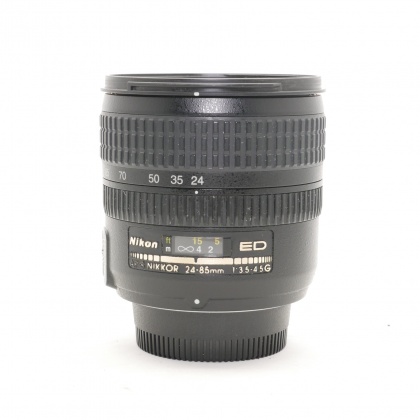 Used Nikon AF-S 24-85mm f3.5-4.5 G ED lens Used Nikon AF-S 24-85mm f3.5-4.5 G ED lens