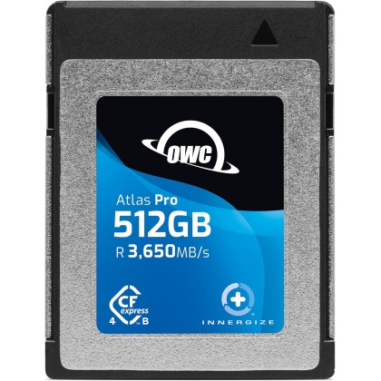 OWC 512GB CFexpress 4.0 Type B Atlas Pro, 3650/3000MB/s