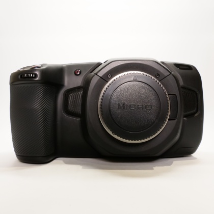 Used Blackmagic Pocket Cinema 4K Camera Micro 4/3 fit Used Blackmagic Pocket Cinema 4K Camera Micro 4/3 fit