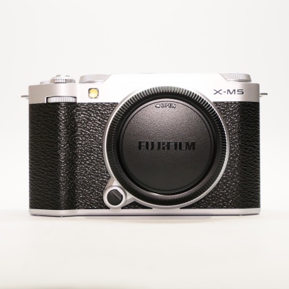 Used Fujifilm X-M5 Mirrorless camera body, silver Used Fujifilm X-M5 Mirrorless camera body, silver