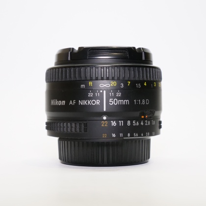 Used Nikon AF 50mm f1.8 D lens Used Nikon AF 50mm f1.8 D lens