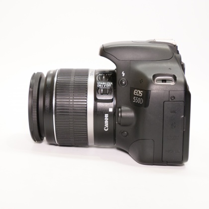 Used Canon EOS 550D DSLR with 18-55mm lens Used Canon EOS 550D DSLR with 18-55mm lens