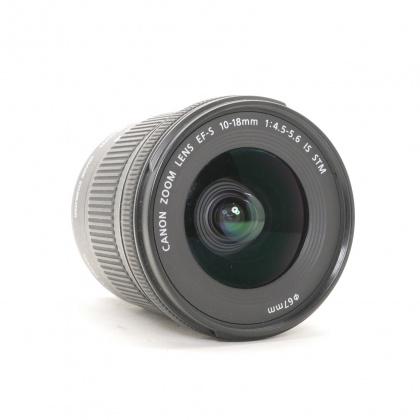 Used Canon EF-S 10-18mm f4.5-5.6 IS STM lens Used Canon EF-S 10-18mm f4.5-5.6 IS STM lens