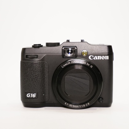 Used Canon Powershot G16 digital compact camera