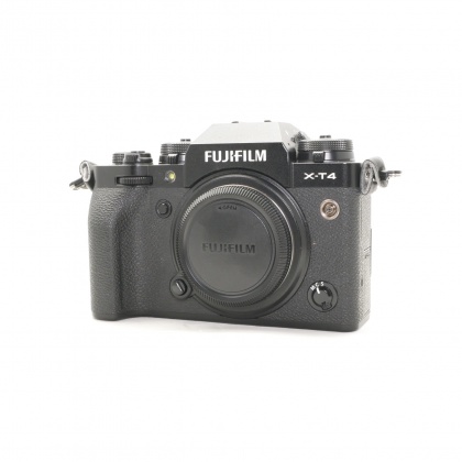 Used Fujifilm X-T4 Mirrorless camera body, Black
