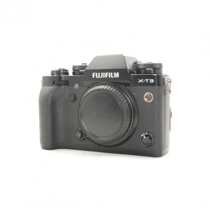 Used Fujifilm X-T3 Mirrorless camera body, Black