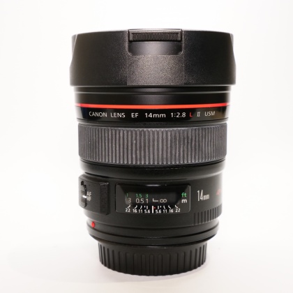Used Canon EF 14mm F2.8L II USM lens