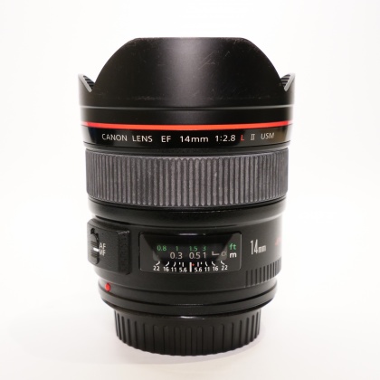Used Canon EF 14mm F2.8L II USM lens
