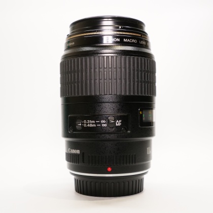 Used Canon EF 100mm f2.8 USM macro lens