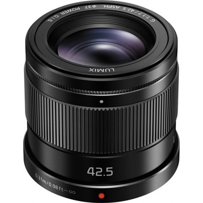 Panasonic 42.5mm f1.7 Lumix G Power OIS lens, black Panasonic 42.5mm f1.7 Lumix G Power OIS lens, black