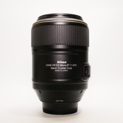 Used Nikon AF-S Micro 105mm f2.8 G ED VR lens