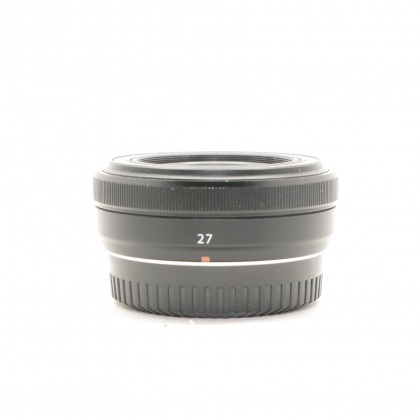Used Fujifilm XF 27mm f2.8 lens, black