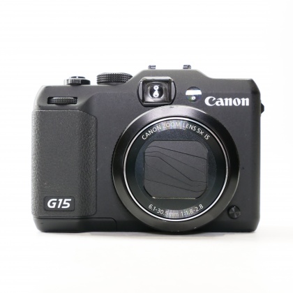 Used Canon Powershot G15 digital compact camera