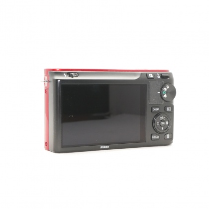 Used Nikon J1 Mirrorless camera with 10-30mm & 30-110mm lenses, Red