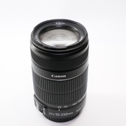 Used Canon EF-S 55-250mm F1.4 - F5.6 IS Lens Used Canon EF-S 55-250mm F1.4 - F5.6 IS Lens