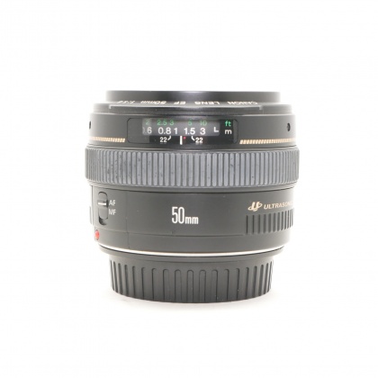 Used Canon EF 50mm f1.4 USM lens Used Canon EF 50mm f1.4 USM lens
