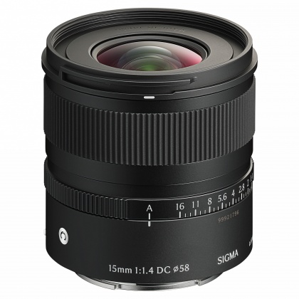 Sigma 15mm F1.4 DC | Contemporary lens for Sony E