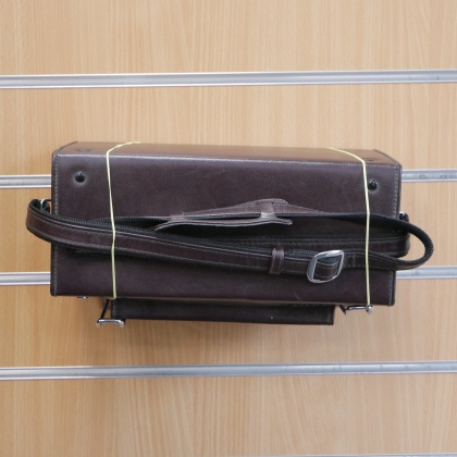 Used Nikon FB-17 Brown Leather Compartment Case