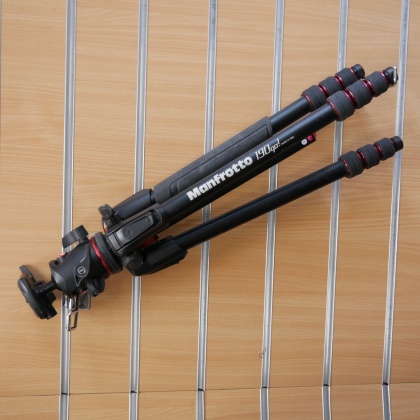 Used Manfrotto 190 GO! Alu Tripod with Manfrotto Pro BH-Q2 head
