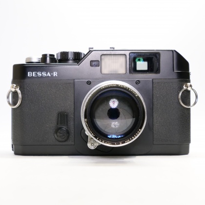 Used Voigtlander Bessa R 35mm film camera with Leica 5cm f2 lens
