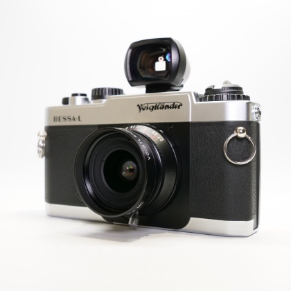 Used Voigtlander Bessa L 35mm film camera with 25mm lens