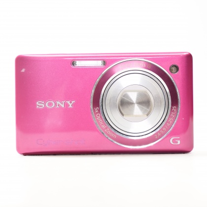 Used Sony Cybershot DSC-W380 Digital compact camera, pink