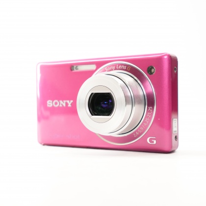 Used Sony Cybershot DSC-W380 Digital compact camera, pink
