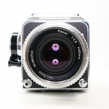 Used Hasselblad 500C 120 film camera with 80mm lens and A12 back