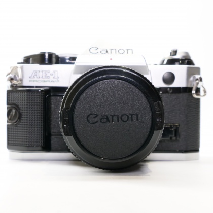 Used Canon AE-1 Program 35mm SLR with 50mm lens