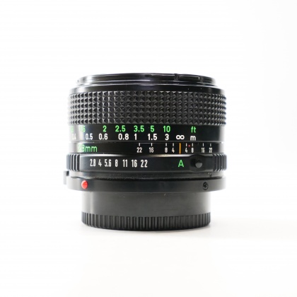 Used Canon FD 28mm f2.8 lens