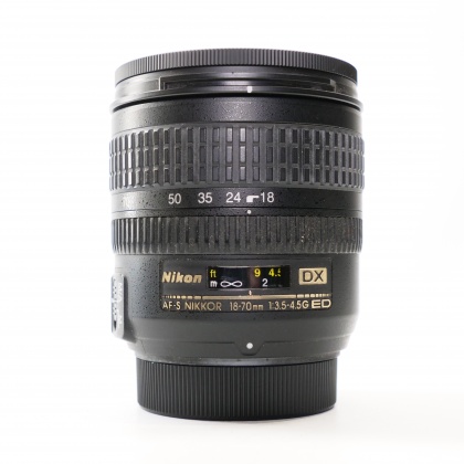 Used Nikon AF-S 18-70mm f3.5-4.5 G ED DX lens